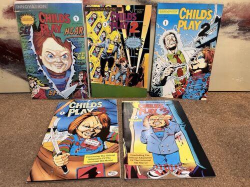 Innovation Comics Child's Play Chucky Lot 1-1 2-1&3 3-2&3