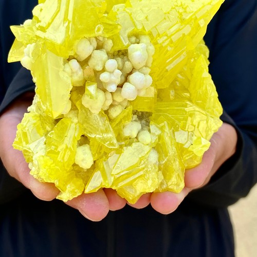 428G Mineralien ** GROSSER EINHEIMISCHER SCHWEFEL OnMATRIX Sizilien - GRATIS - Bild 8 von 13
