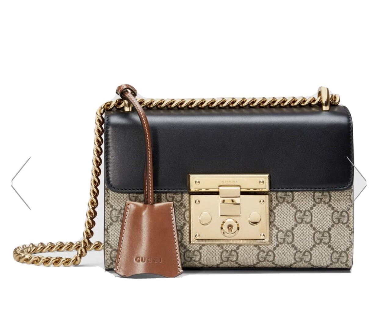 gucci padlock gg small shoulder bag