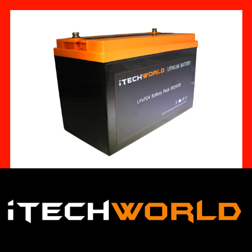 iTECH120 12V 120ah Lithium Battery for sale online eBay