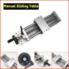 200mm Manual Linear Stage Actuator Sliding Table Ballscrew Rail Slide Module