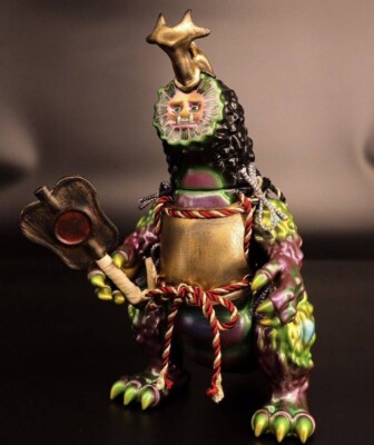 Goya Kaiju Bitter Melon Monster Toy Fields Kabuto ver. Vinyl Toy