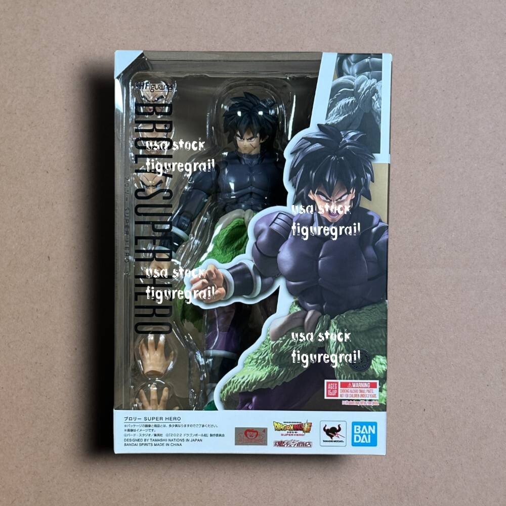 USA SH Figuarts Dragon Ball Super Hero Broly NEW Bandai Tamashii Nations