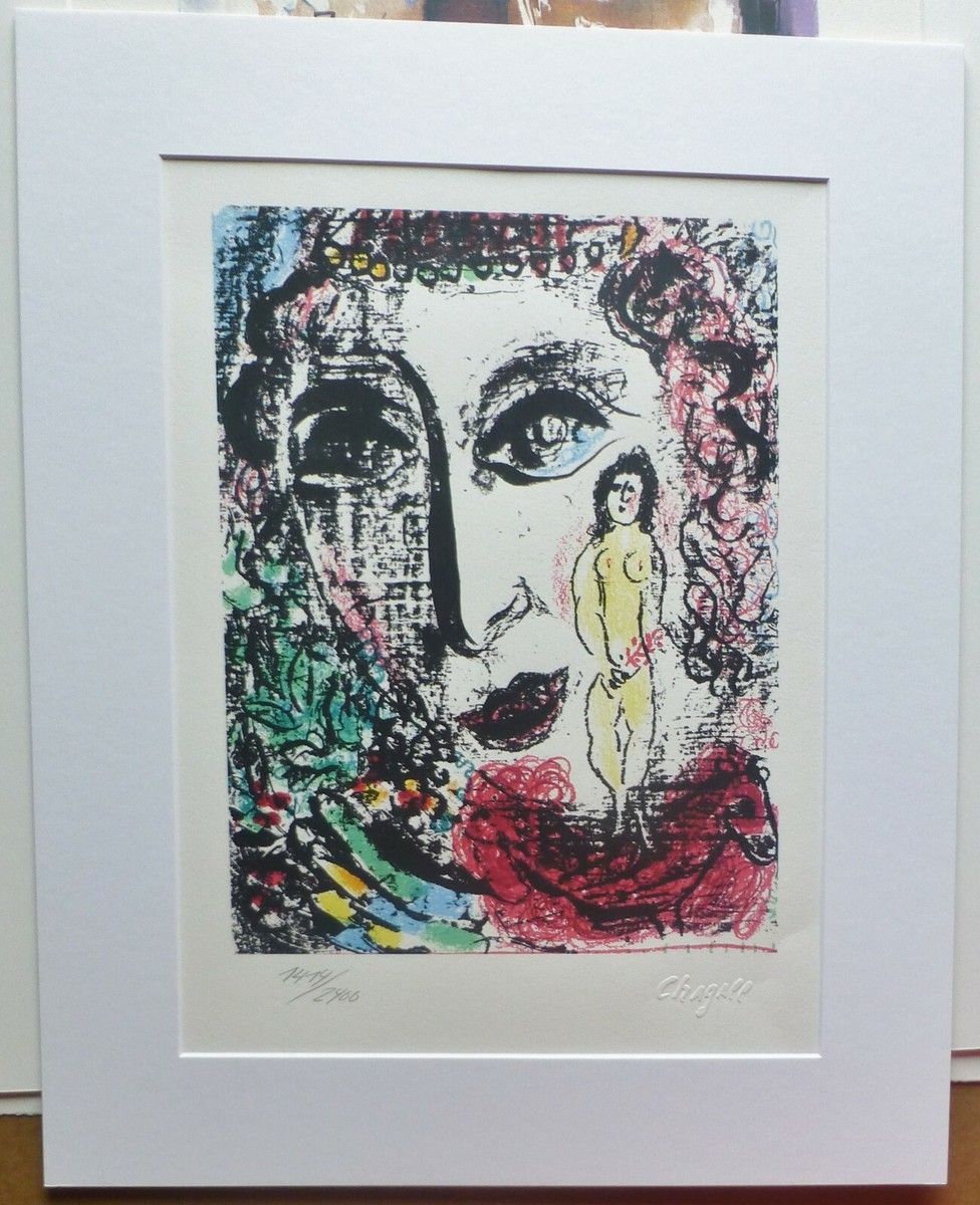MARC CHAGALL Frontispiece Apparition at the Circus HAND
