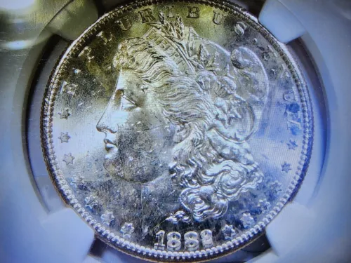1882 S NGC MS 64 $1 Morgan Silver Dollar