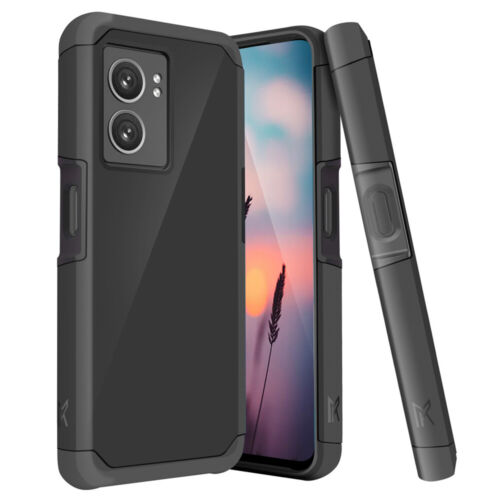 Funda rígida híbrida compatible con montaje para teléfono OnePlus Nord N300 5G - Imagen 7 de 24