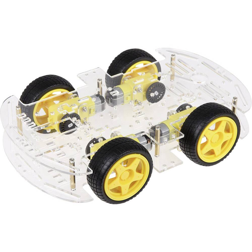 Joy-it Roboter Fahrgestell Автомобильный комплект Roboter 4WD Robot03 3990₽