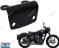 Griff Leiste Clip Klammer Schwarz FüR Royal Enfield Neu Klassisch Reborn 350 @