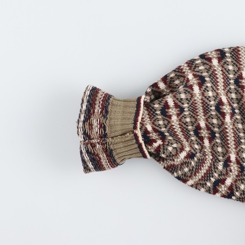 TRADERBAY all-over print cotton knit sweater made in USA, men's XL size /eaa... - Picture 4 of 4