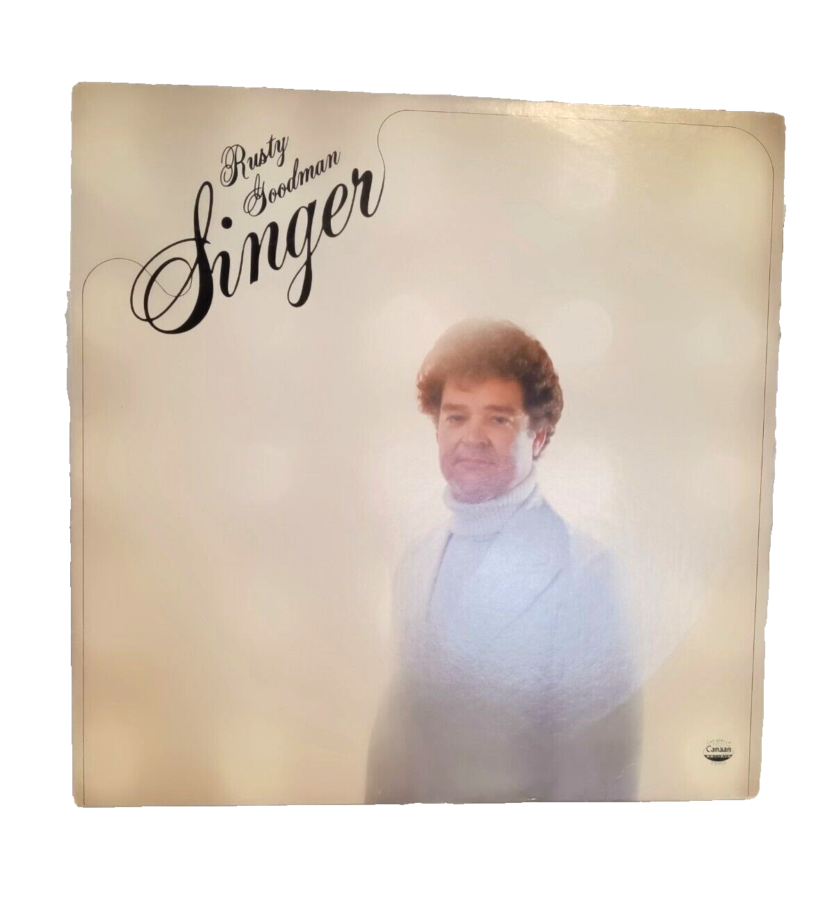 Rusty Goodman Singer Southern Gospel Christian Vinyl LP -Tested