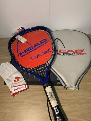 Vintage Head Racquetball Intrepid OS 3 7/8 Brand New | eBay