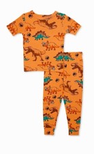 Jurassic World Toddler Boys 2 Pc Short Sleeve Snug Fit Pajama Set Size 12M