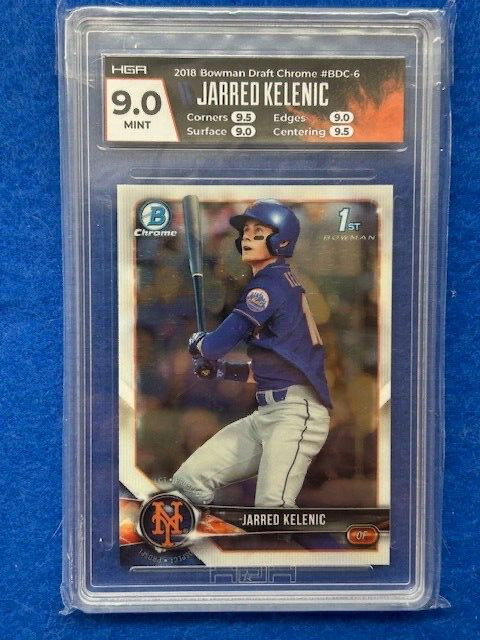 2018 Bowman Draft Chrome Jarred Kelenic RC Refractor #BDC-6 PSA 10