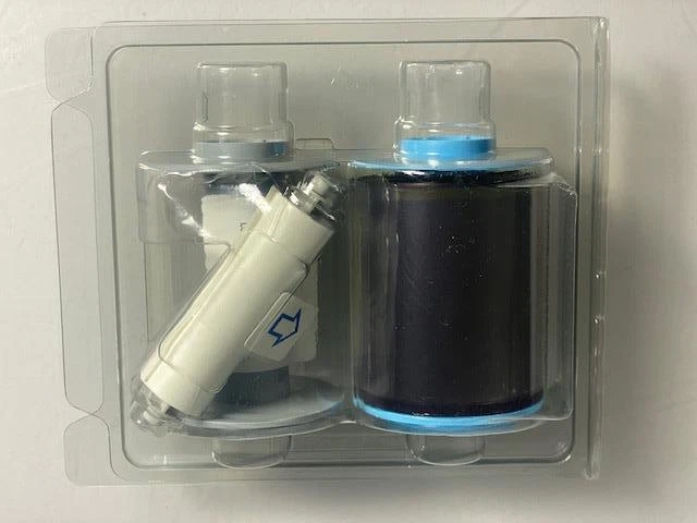 Cinta YMCKK a todo color Fargo HDP6600 con dos paneles negros de resina (600 impresiones) Foto 2 de 2