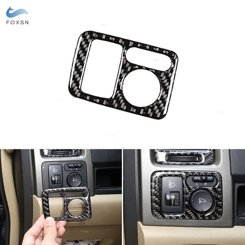 Inner RHD Real Carbon Fiber Set Trim Cover For Honda CRV CR-V 2007-2011 - Picture 6 of 24