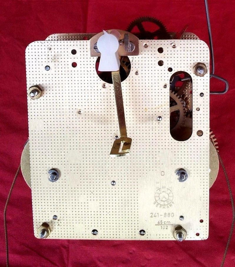 HERMLE Vienna Regulator clock movement 241880 2 weight cable drive 45 to 114 cm eBay