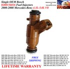 Genuine Bosch Single Fuel Injector For 2001-2006 Mercedes-Benz S430 4.3L V8