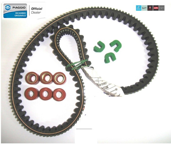 Cinghia Con Rulli E Cursori Variatori Piaggio Beverly, Carnaby
