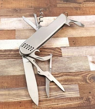 Multi-Tool Stainless Steel Pocket Knife with nylon Belt Holster