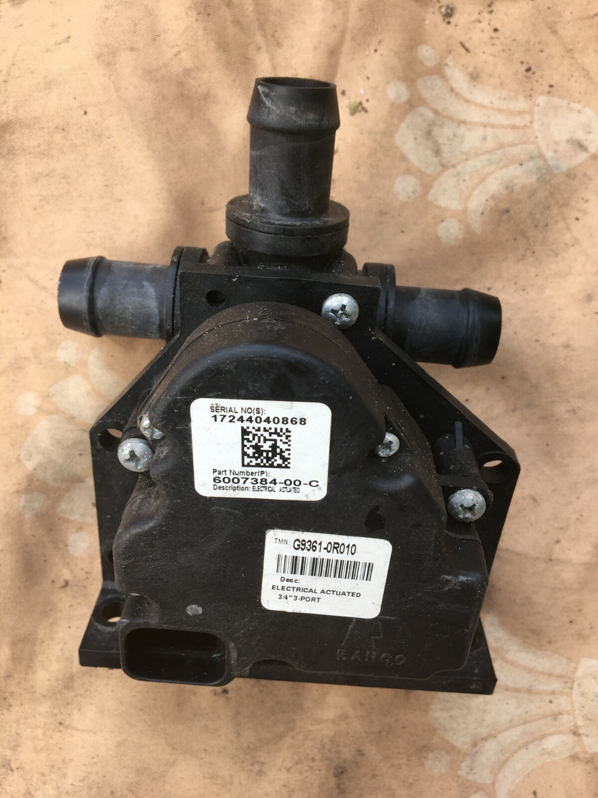 Tesla Model S Coolant System Pump Electric 4-WAY ACTUATOR VALVE  