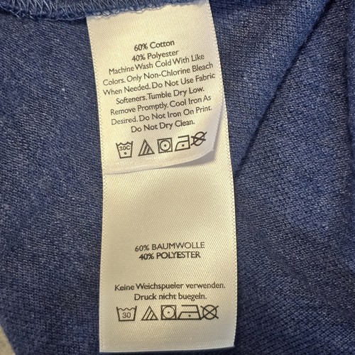 Eddie Bauer Outdoor Mens Navy Polo Shirt 2XL Short Sleeve Sporty Preppy NWT - Picture 12 of 13