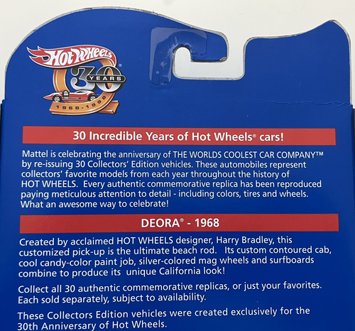Redline Hot Wheels "Sweet 16" Deora Emerald Green/White Int 1968 Mattel Early - Picture 11 of 16