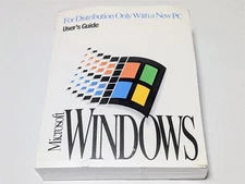 EALED Microsoft Windows 3.1 PC User's Guide COA RARE with disks 3.5 NEW media