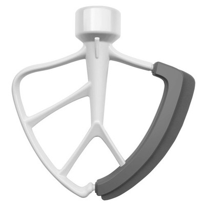 4.5-5 Quart Flex Edge Beater for KitchenAid Tilt-Head Stand Mixers White