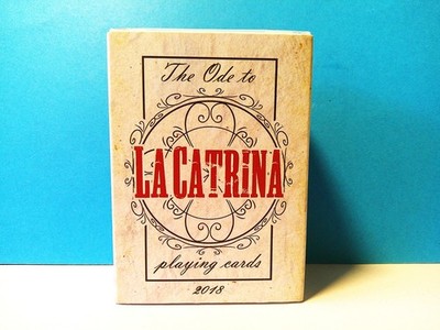 ONE NEW SEALED ODE TO LA CATRINA LIMITED EDITION PLAYING CARD 2-DECK SET