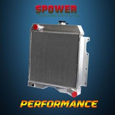 4row Aluminum Radiator For 1954-1964 Jeep Willys Truck Wagon 60wl Mt Replacement 4row Aluminum Radiator For 1954-1964 Jeep Willys Truck Wagon 60wl Mt Replacement