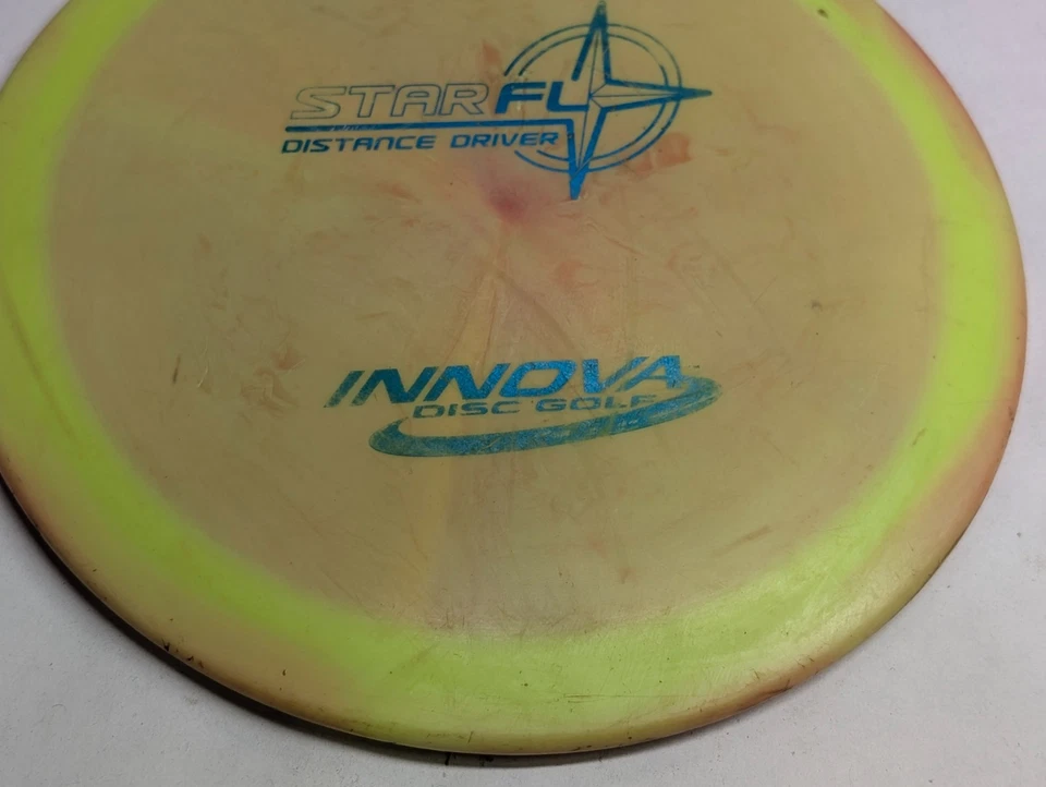 Innova Star FL 163g Old Penned Disc Golf Distance Driver Marbled Swirl PFN OOP - Image 2 of 4