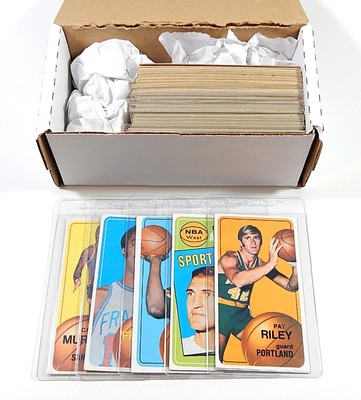 1970-71 Topps Basketball Starter Set (134 Diff Karten) AVG Ex Bis / MT Riley