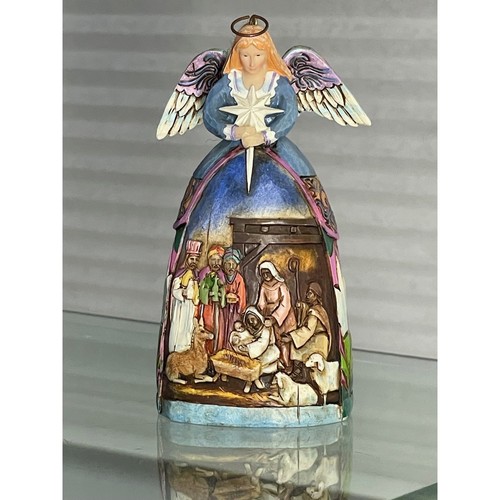 Jim Shore Angel 2006 Christmas Ornament A Star Shall Guide Us Nativity - Picture 2 of 9
