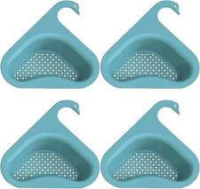 Swan Sink Drain Basket - Food-Grade PP, Triangular Hanging Filter