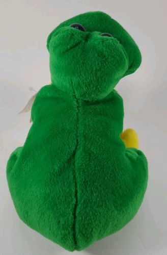 7 Zoll Kellytoy grüner Frosch Stofftier Plüschtier mit Etikett Wildtiere - Bild 4 von 10