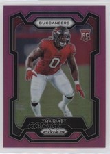 2023 Panini Prizm Rookies Pink Prizm YaYa Diaby #394 16pn