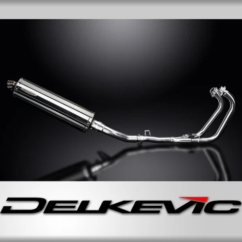 SUZUKI GW250 INAZUMA 2013-18 COMPLETE EXHAUST 450mm STAINLESS OVAL SILENCER