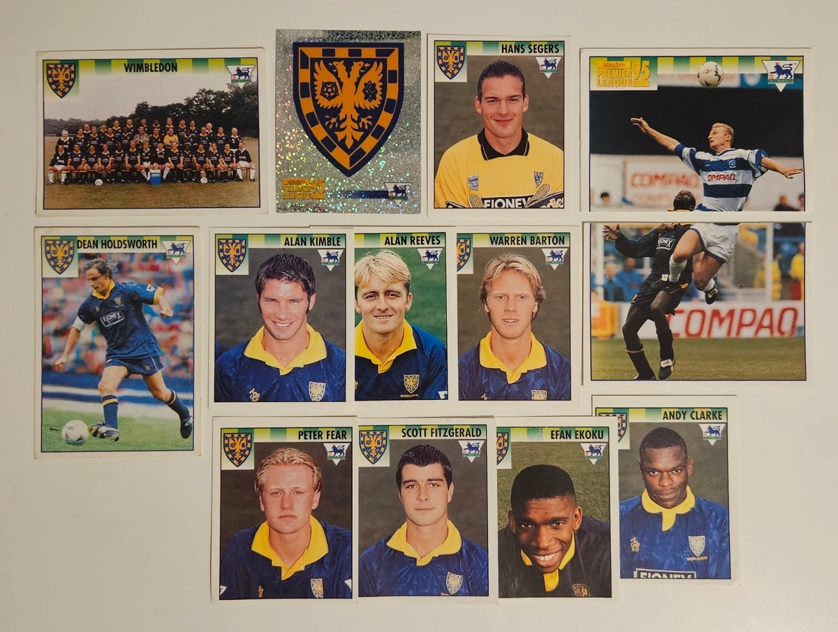Lot de 9 cartes panini foot 95 FC Metz - Collection