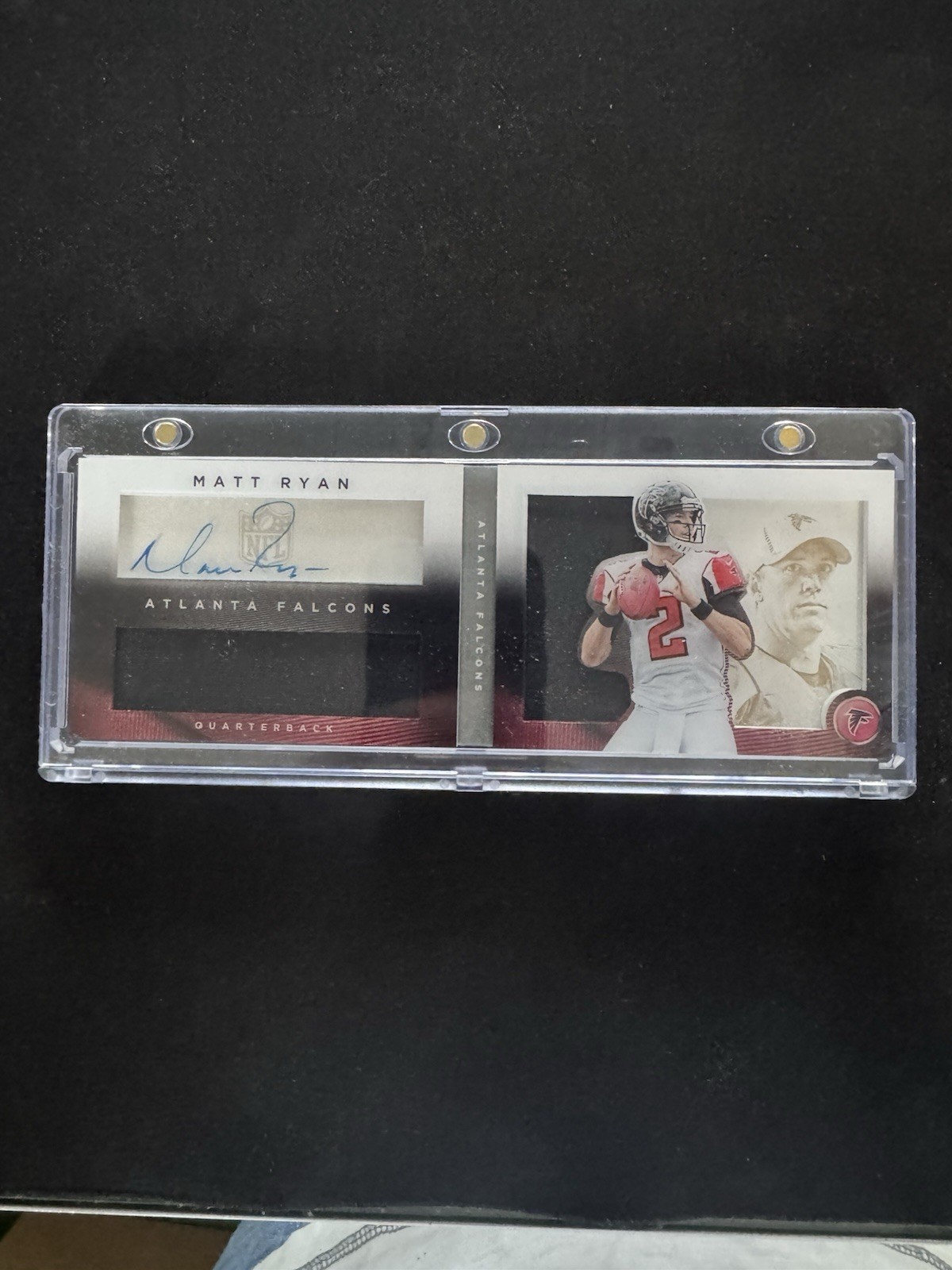 2014 Panini Playbook Matt Ryan Patch Auto Autograph Booklet #6/10 Falcons