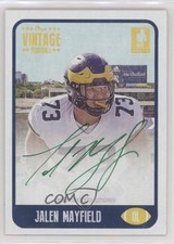 2021 Onyx Vintage Green Ink /50 Jalen Mayfield #FAJM Auto 0nj5