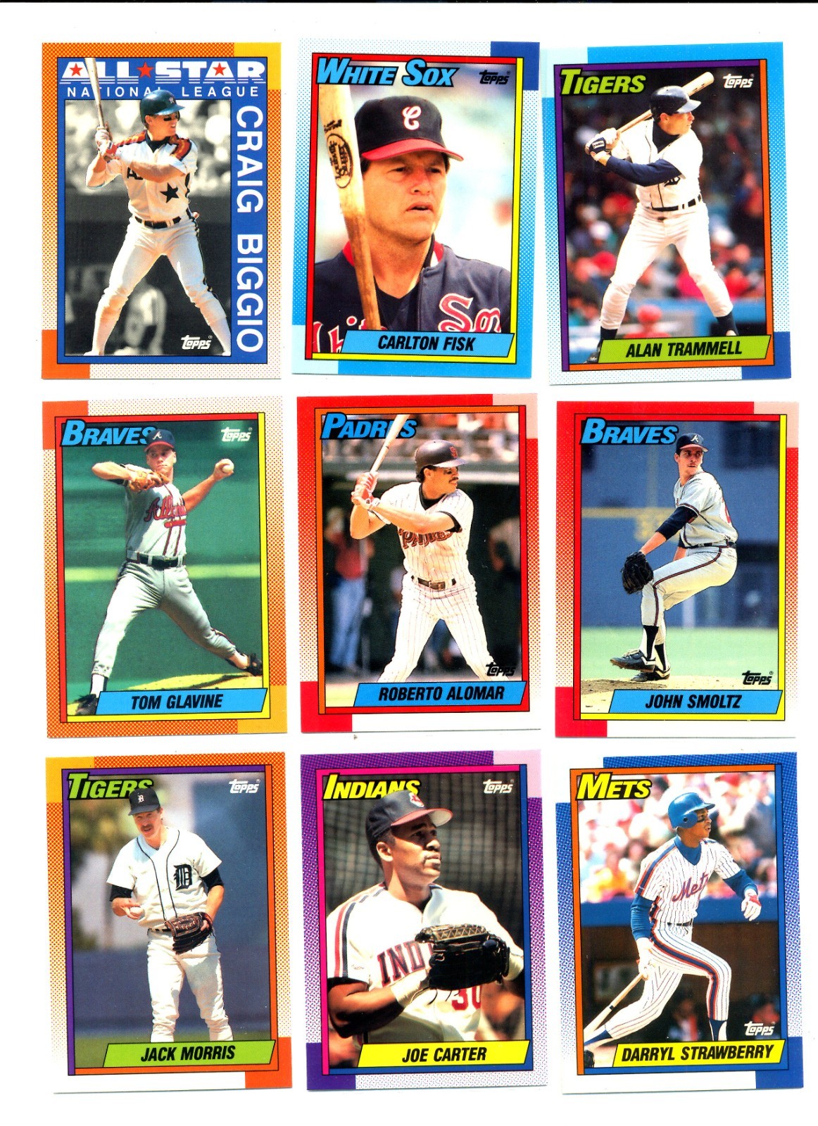 1990 Topps Tiffany Singles 401-600 - RC's & Vets - You Pick - Complete Your Set