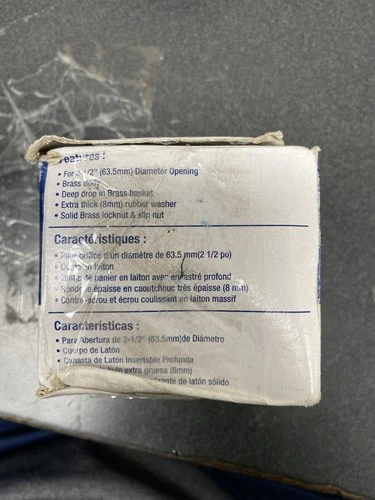 PROFLO PF73BRCP 1-1/2" Basket Strainers - Chrome - Picture 3 of 3