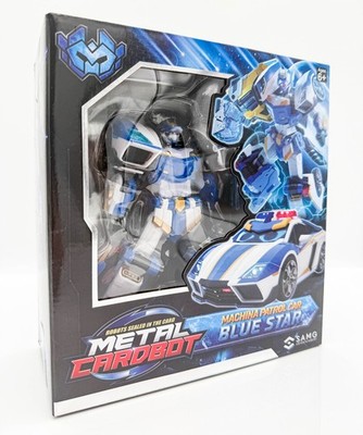 Metal CardBot - Stealth Class - Blue Star - Brand New, MISB!