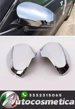 Paar Abdeckungen Aufkleber Spiegelkappen ABS Chrom für Toyota Yaris 2012-2020