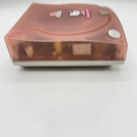 Hello Kitty Dreamcast Pink Skeleton Console Keyboard Mic Tested Japan Limited