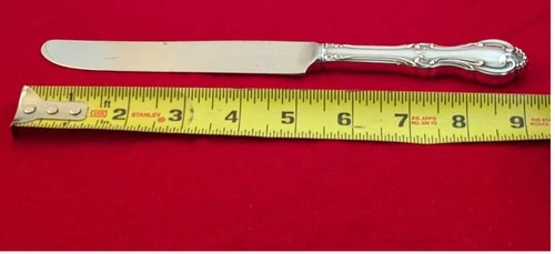 International Sterling Silver JOAN OF ARC 1-Hollow Dinner Knife French