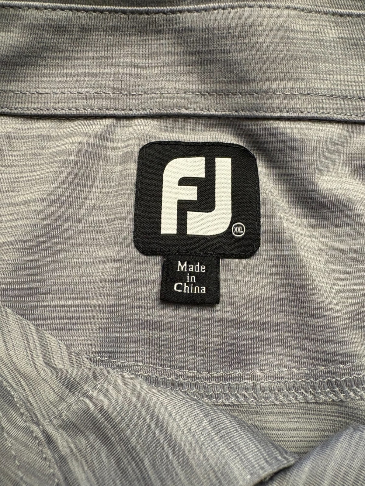 Footjoy Gray Polyester Blend Performance Stretch … - image 3
