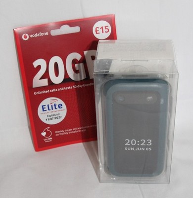 Nokia 2660 Flip BLAU mit gratis SIM-Karte mit 20GB Daten (30 Tage)