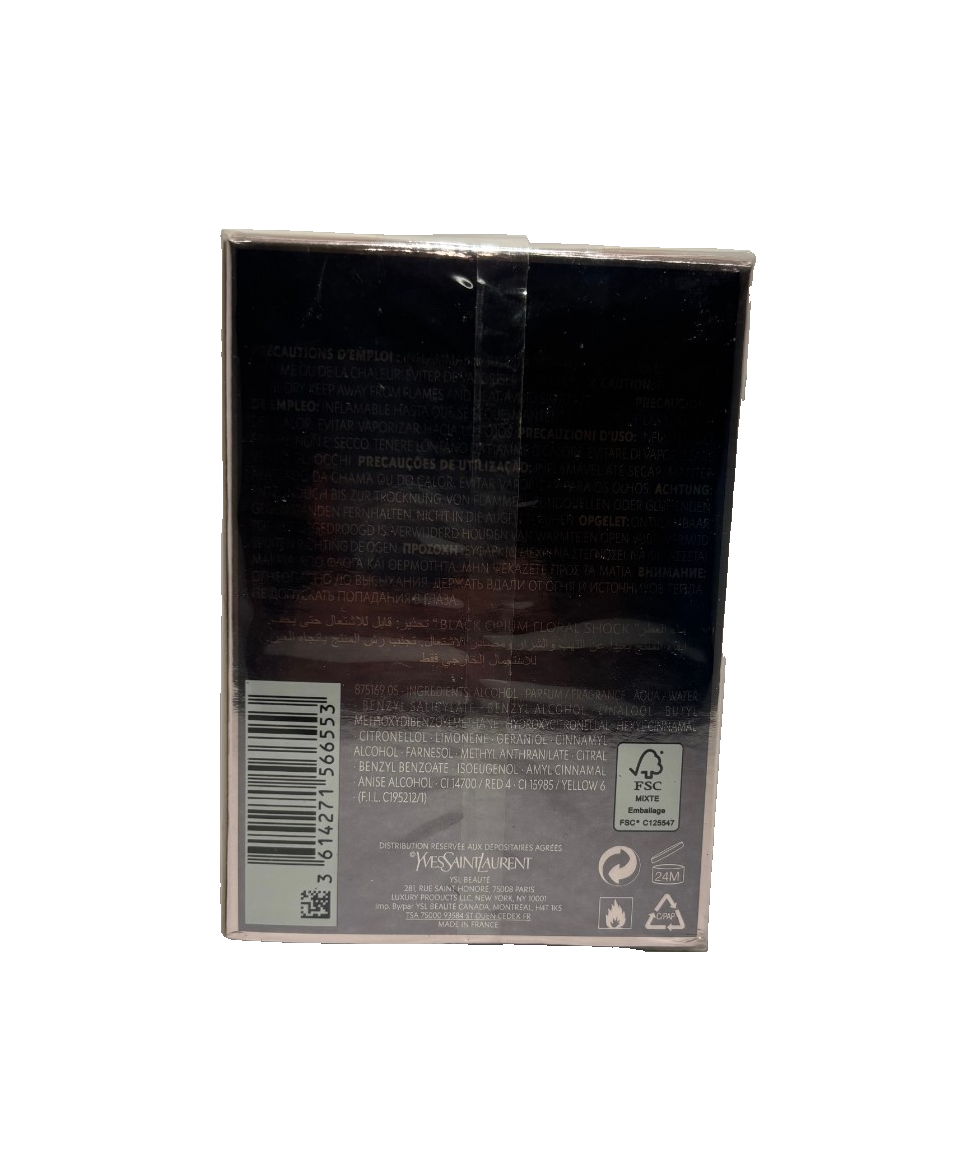 Yves Saint Laurent Black Opium EDP Floral Shock 50ml/1.6fl oz New