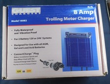 ChargePro Onboard Waterproof Marine Battery Charger, 15 Amp, 12V, 3-Bank